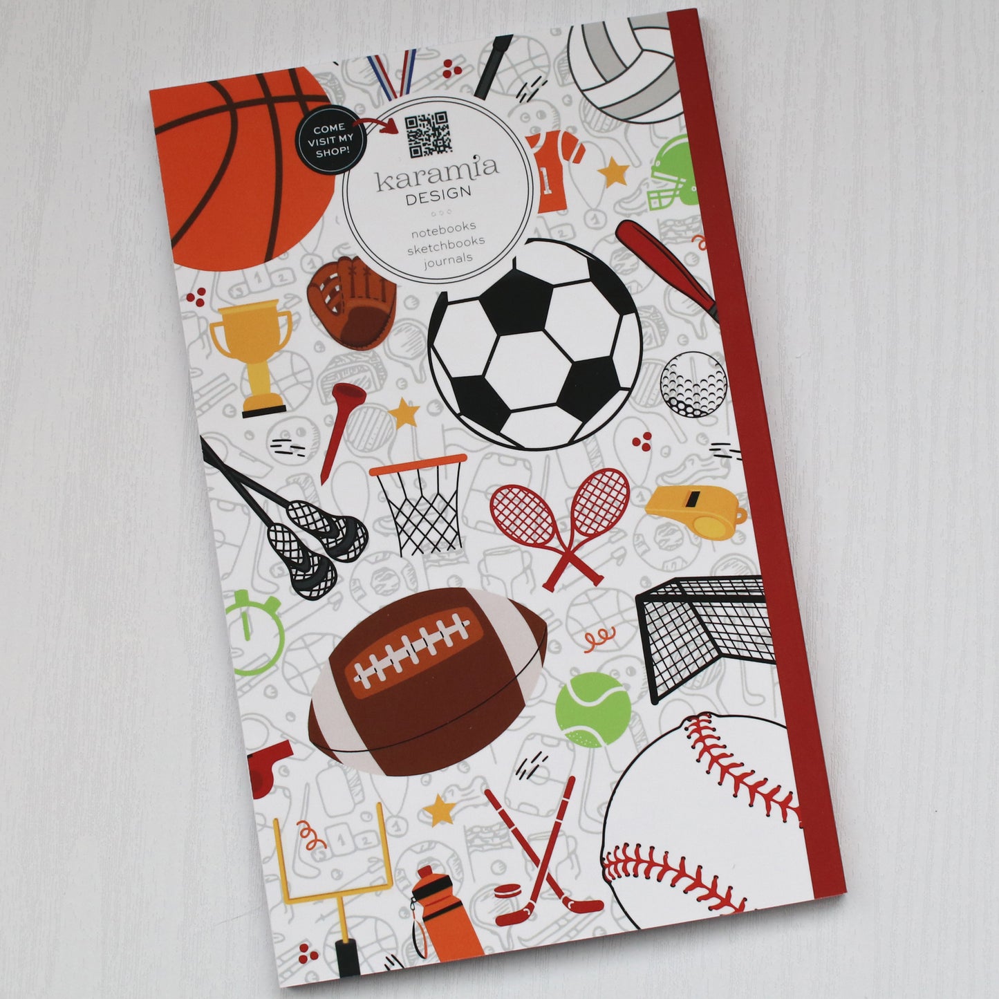 Sports Sketchbook & Notebook