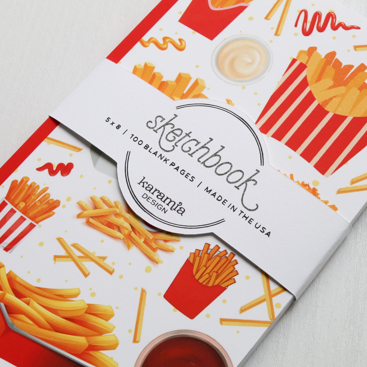 Fries Sketchbook & Notebook