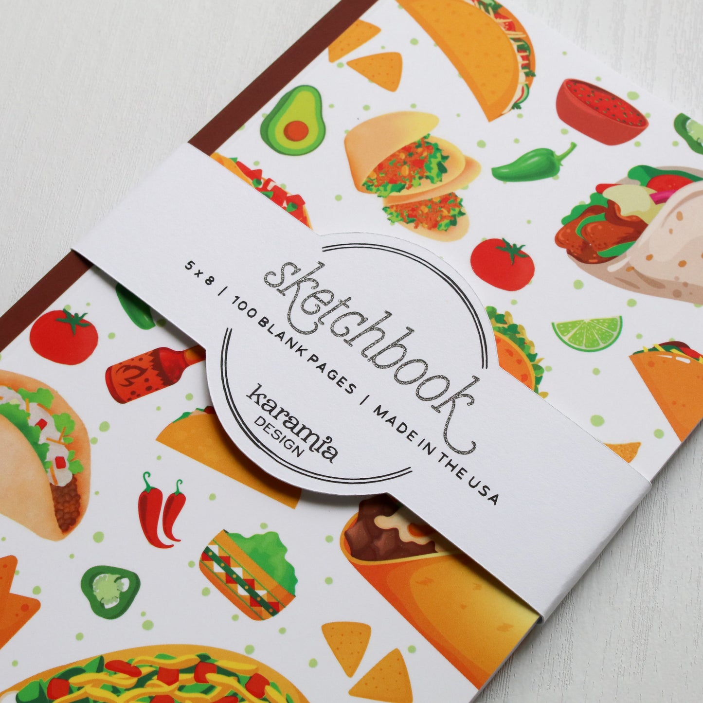 Taco Sketchbook & Notebook