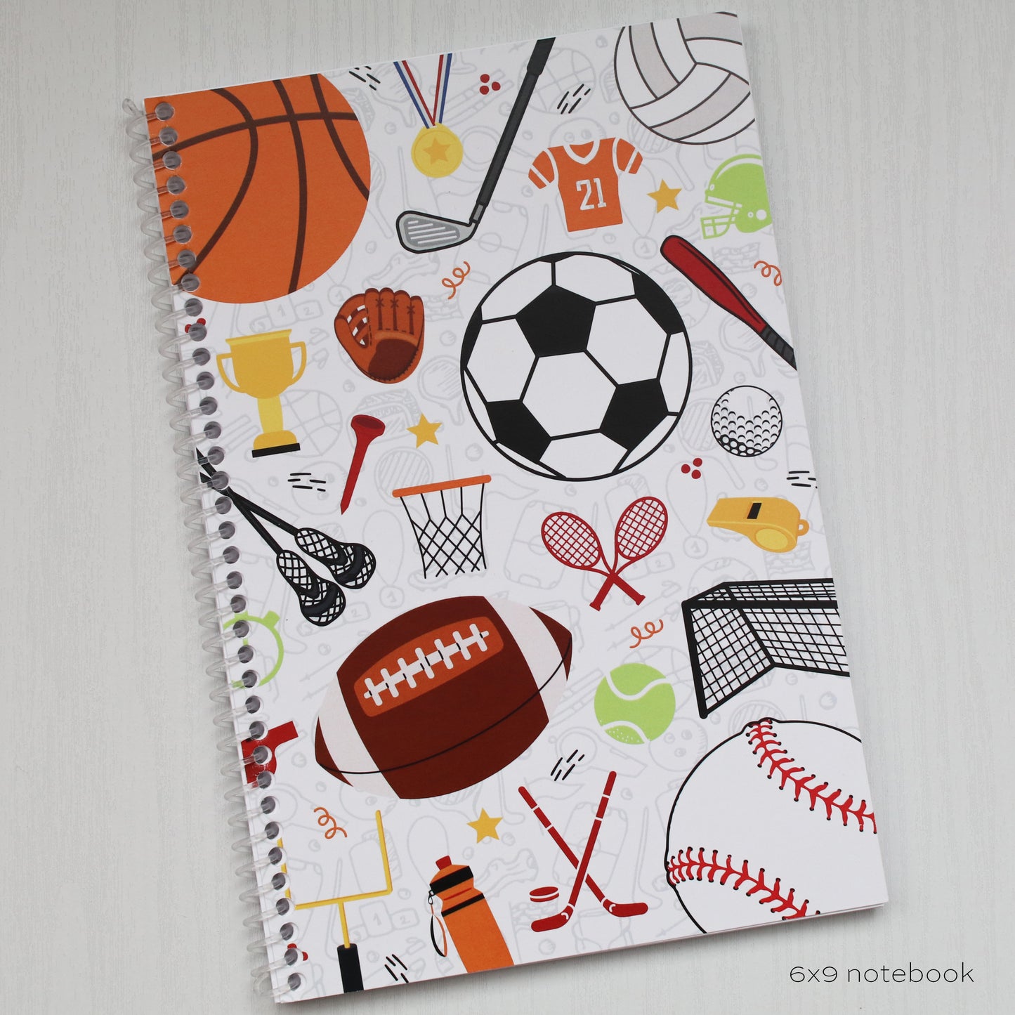 Sports Sketchbook & Notebook