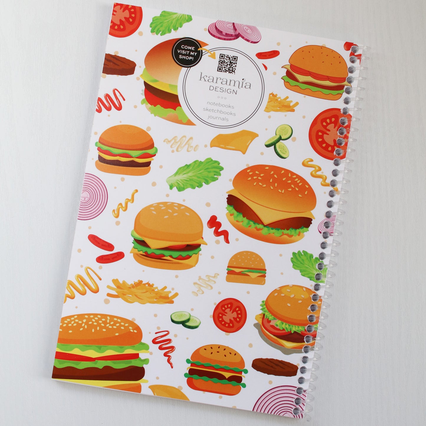 Burger Sketchbook & Notebook