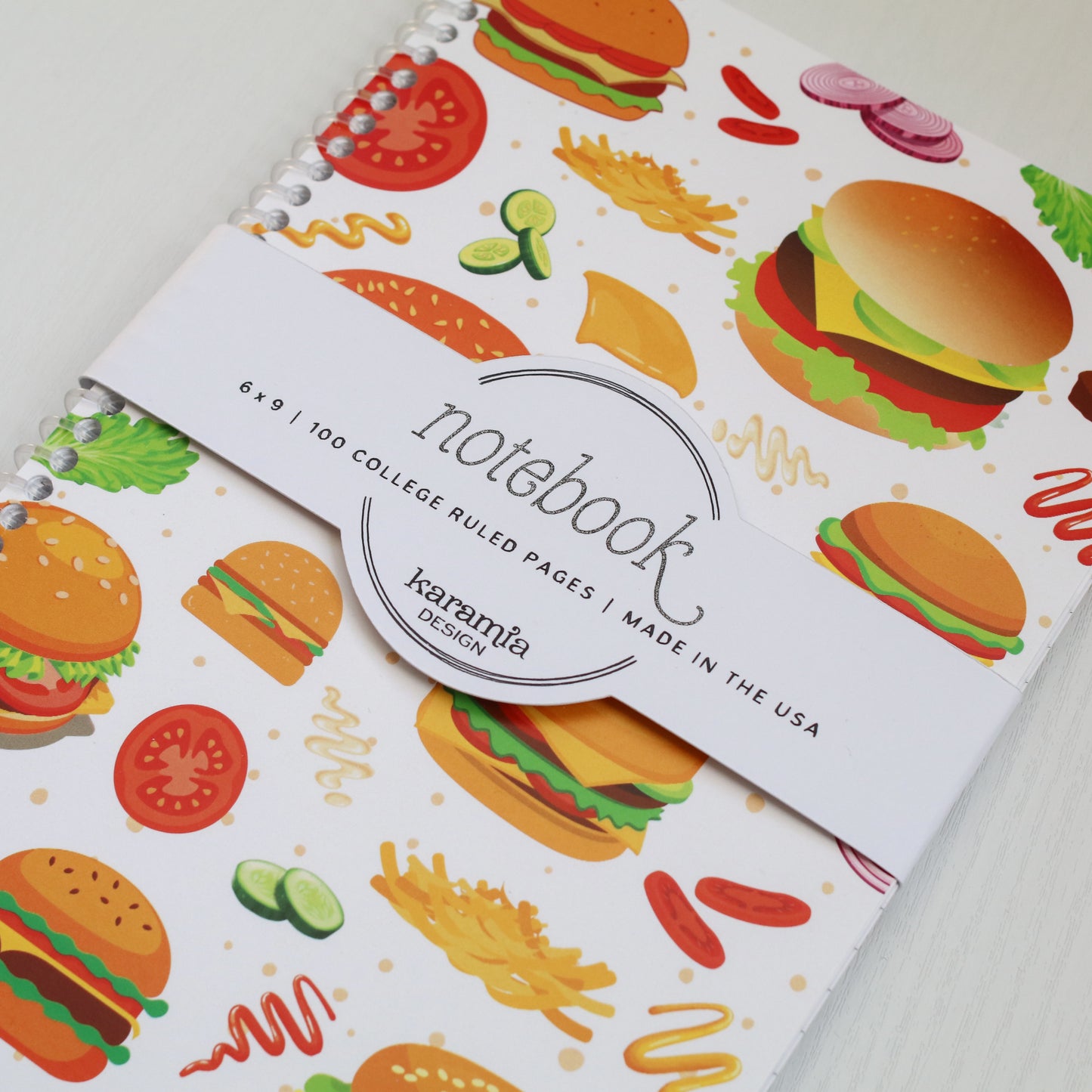Burger Sketchbook & Notebook