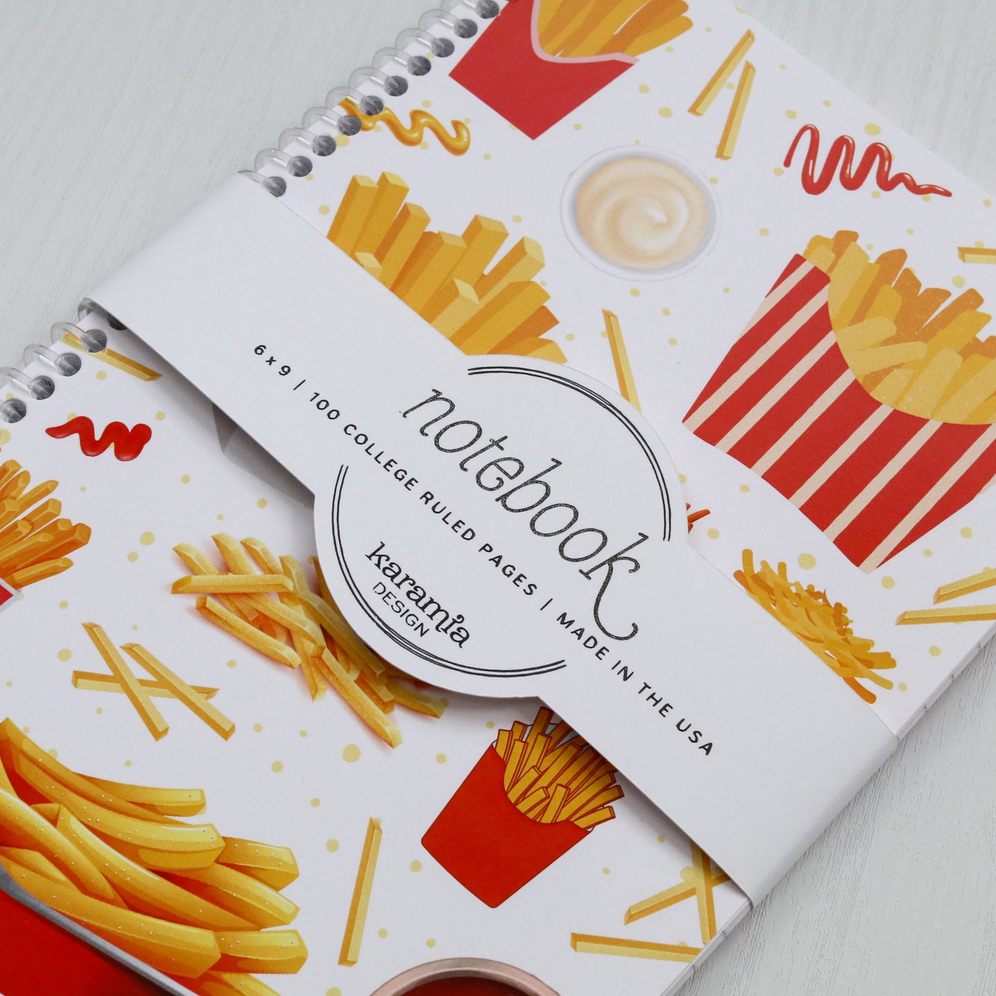Fries Sketchbook & Notebook