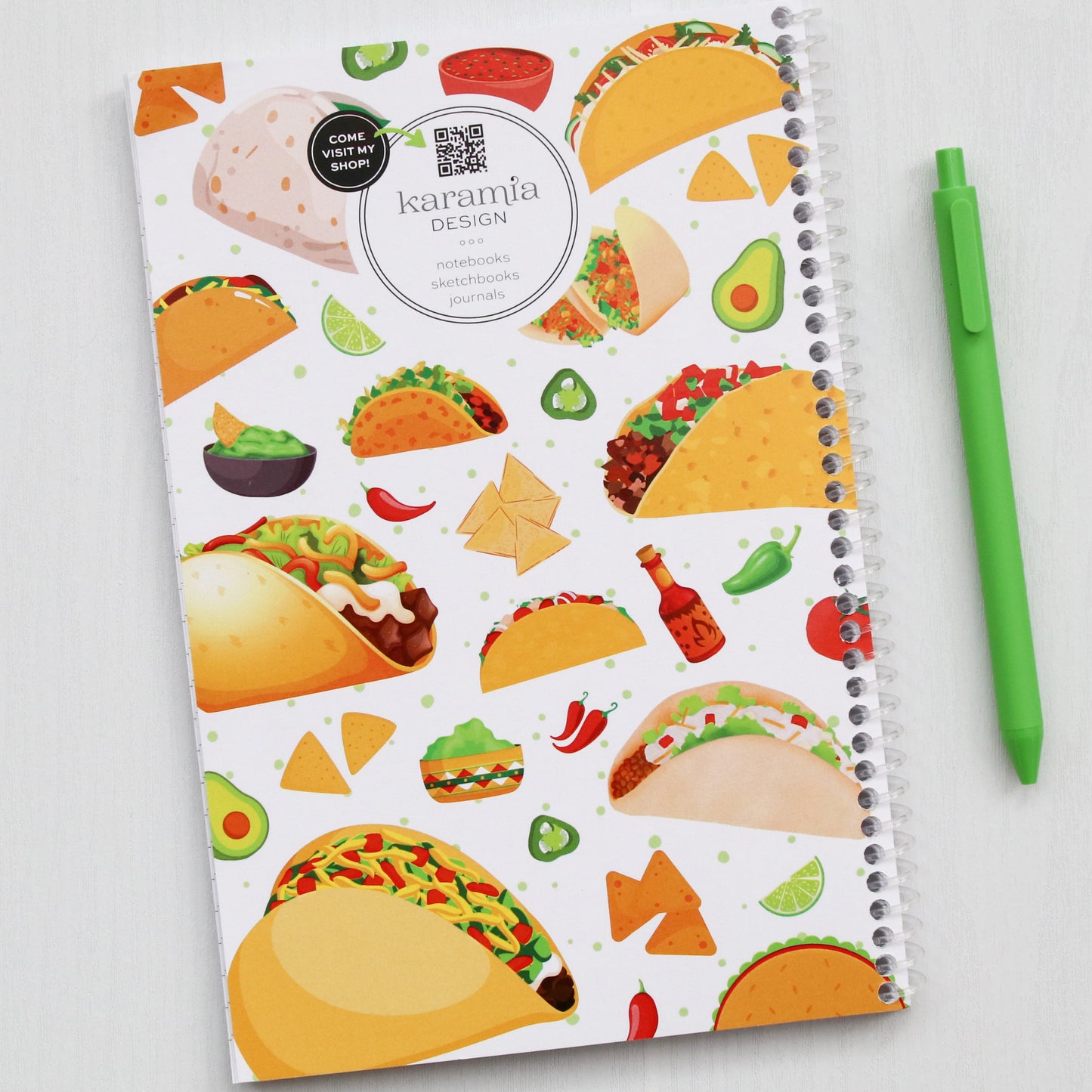 Taco Sketchbook & Notebook