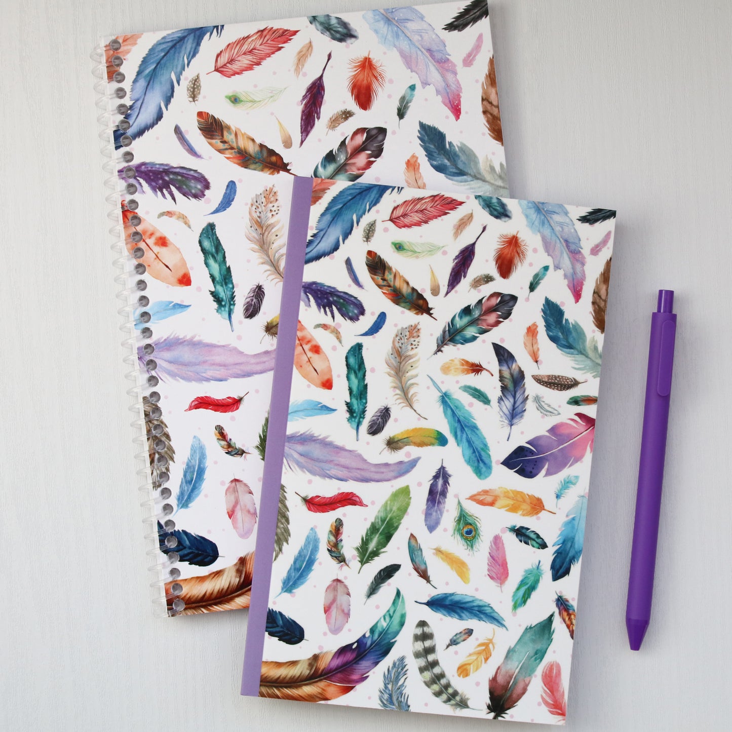 Feathers Sketchbook & Notebook