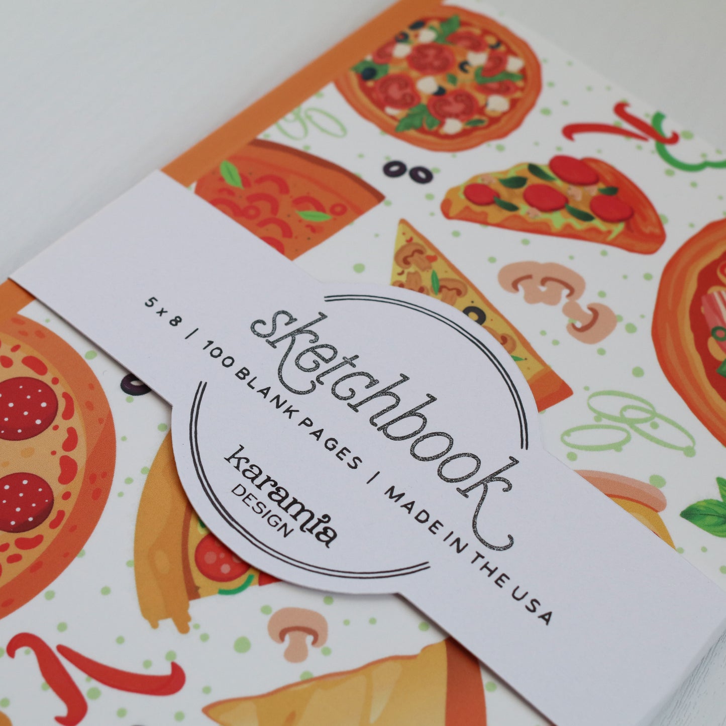 Pizza Sketchbook & Notebook