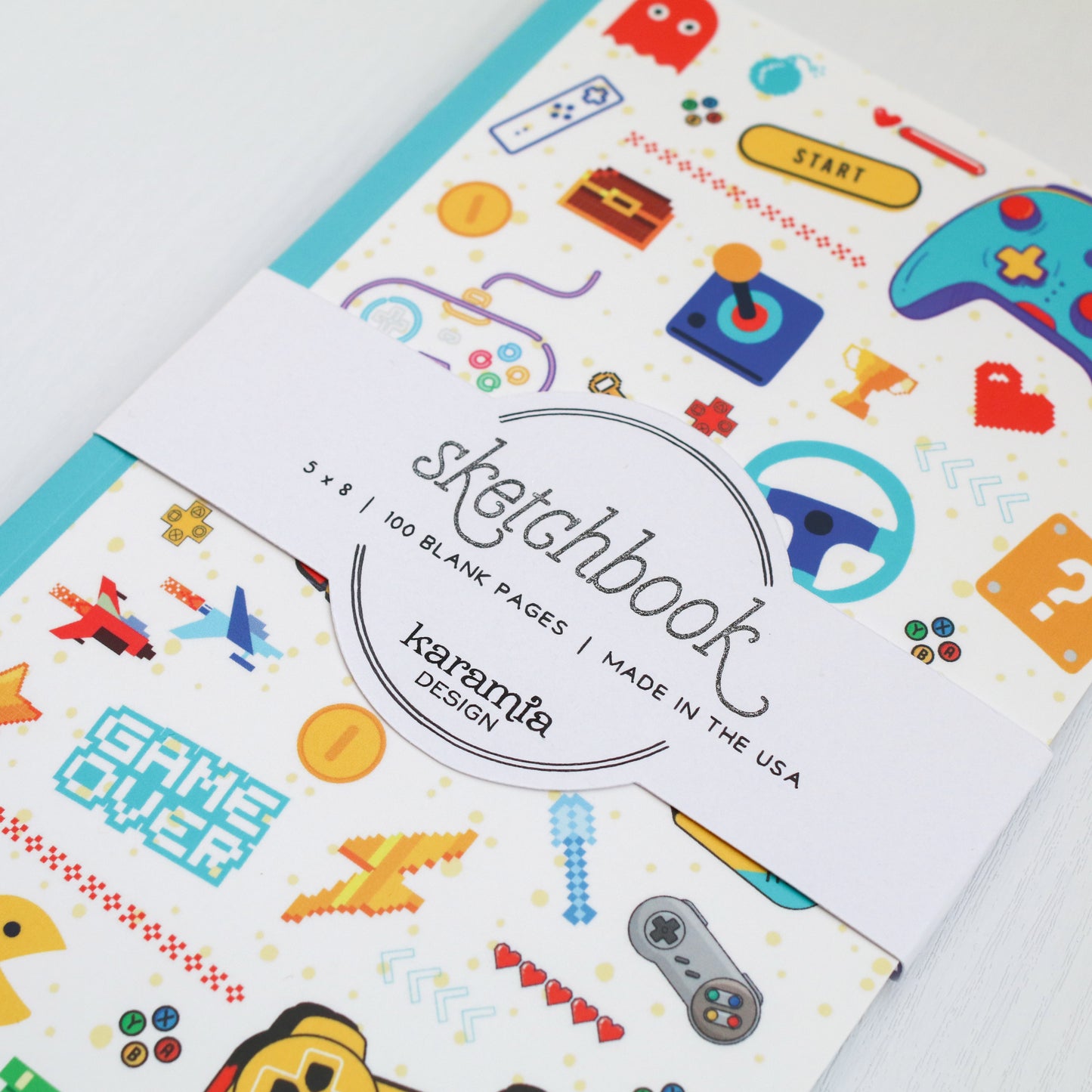 Video Game Sketchbook & Notebook