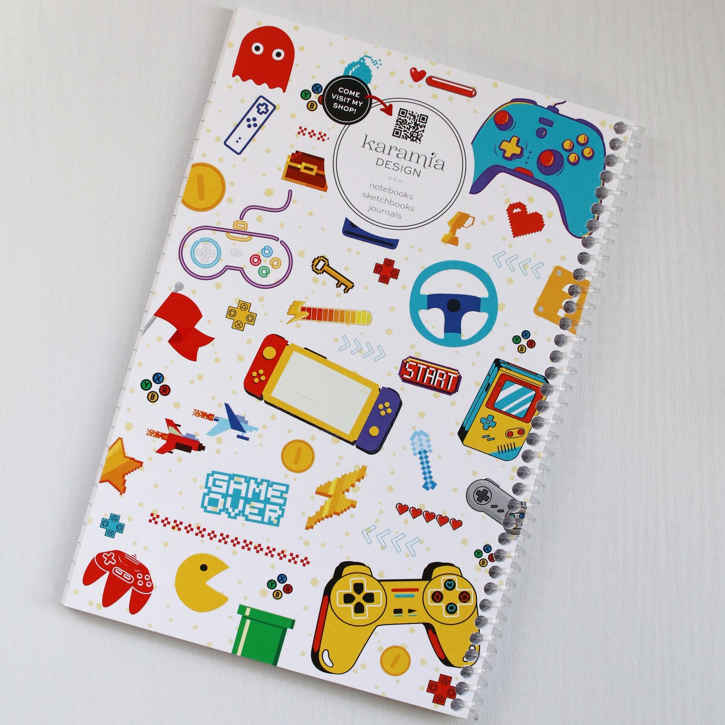 Video Game Sketchbook & Notebook
