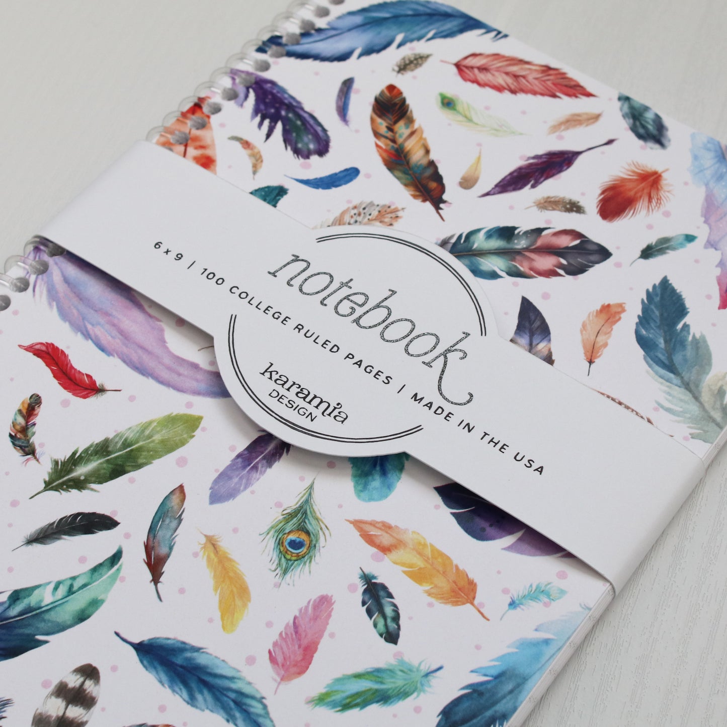 Feathers Sketchbook & Notebook