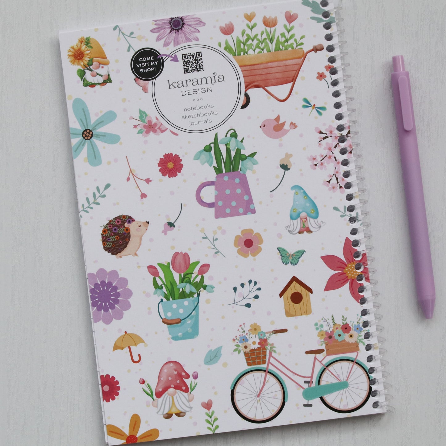Spring Sketchbook & Notebook