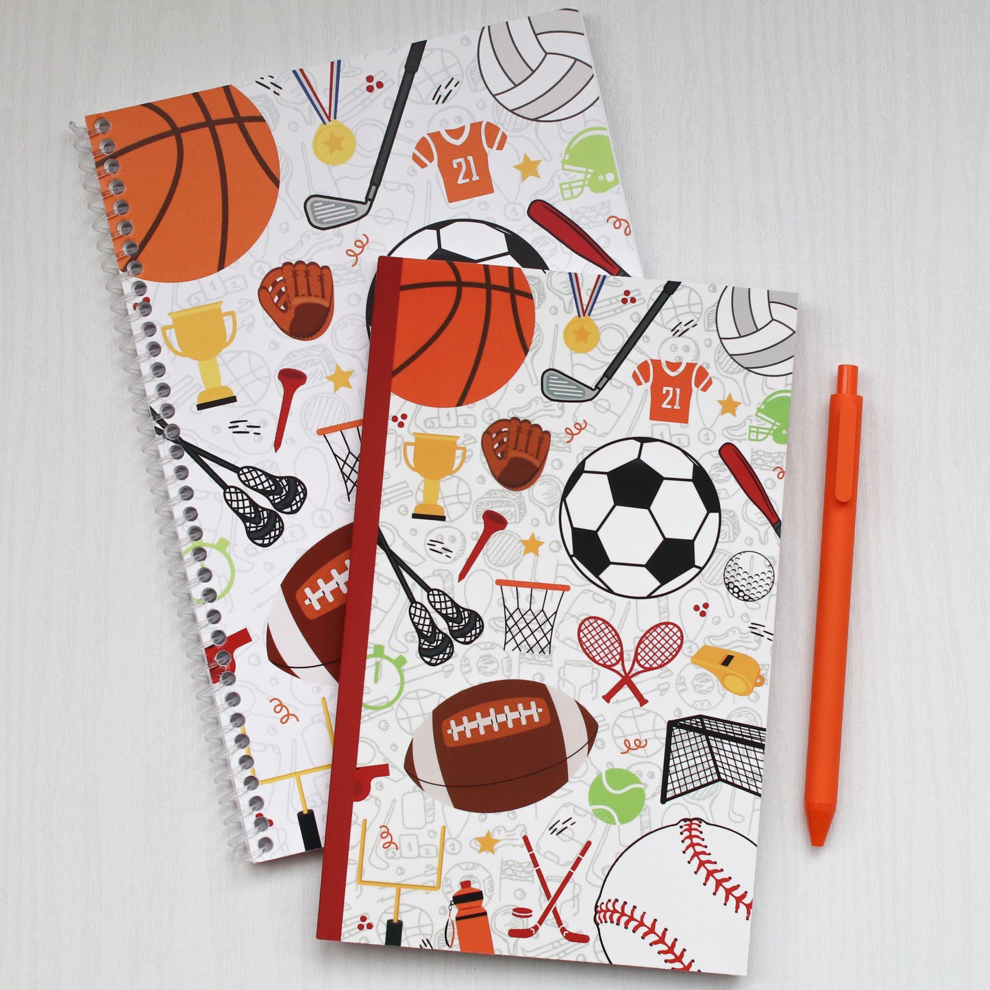 Sports Sketchbook & Notebook