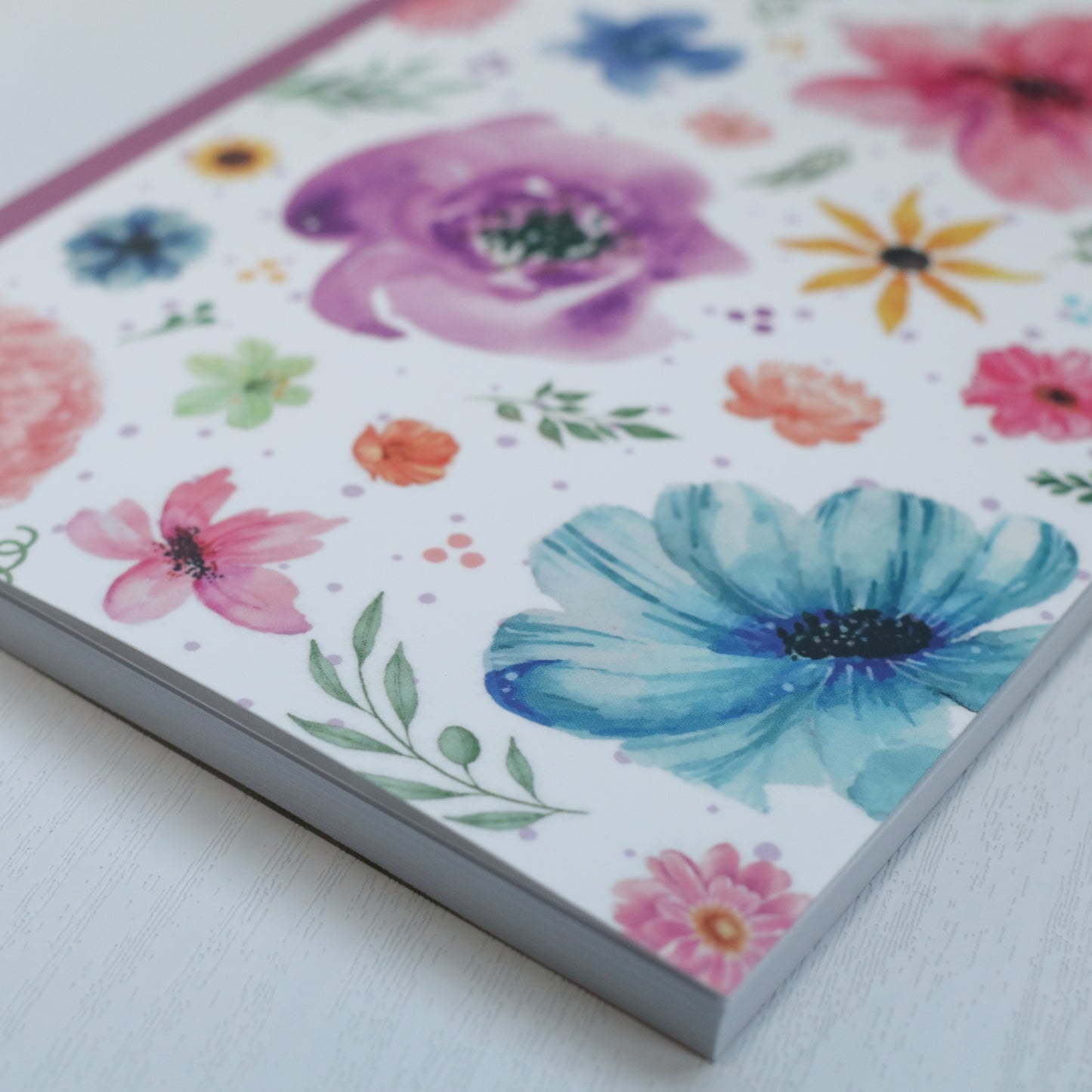 Watercolor Blooms Sketchbook & Notebook
