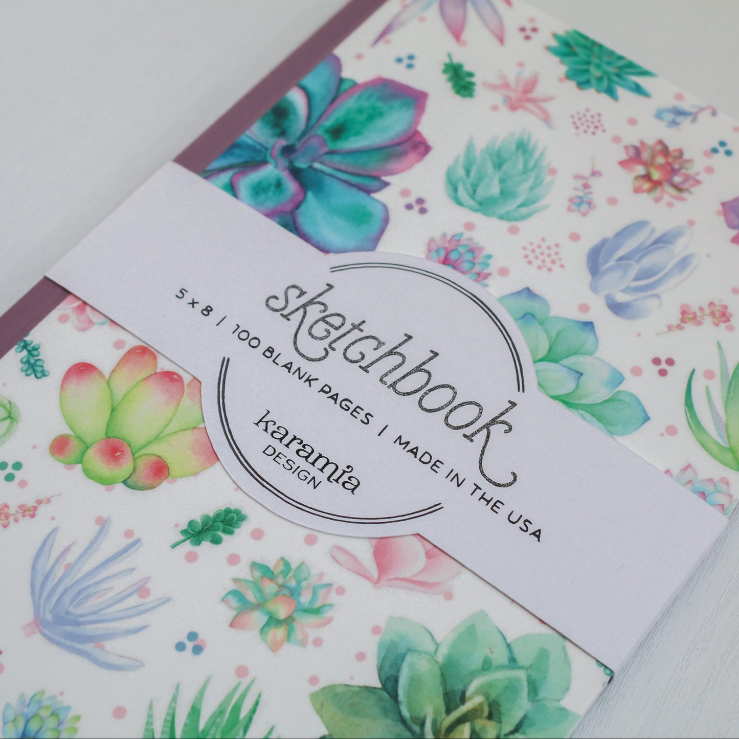 Succulent Sketchbook & Notebook