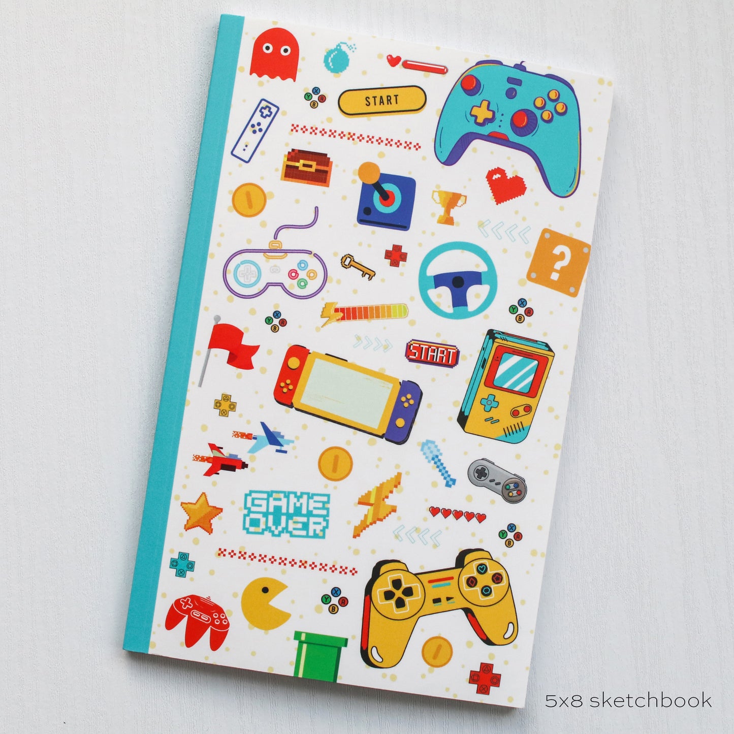 Video Game Sketchbook & Notebook