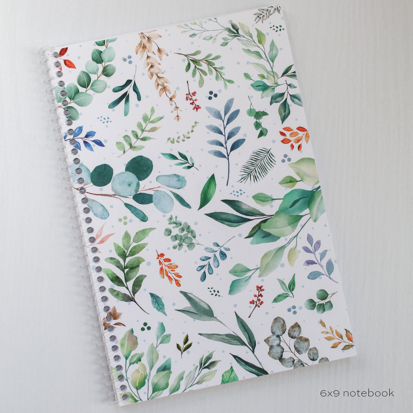 Watercolor Leaves Sketchbook & Notebook