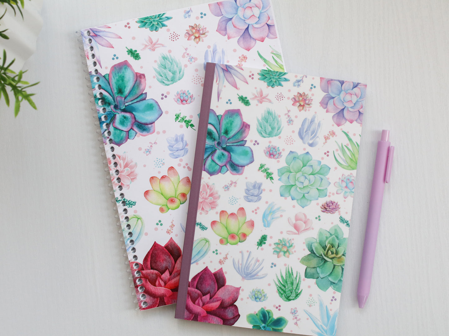Succulent Sketchbook & Notebook